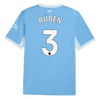 Moški nogometni dresi Manchester City Rúben Dias #3 Domači 2026-27