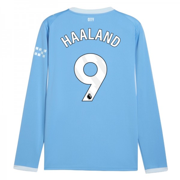 Nogometni dresi Manchester City Domači 2026-27 Erling Haaland #9 Dolgi Rokav