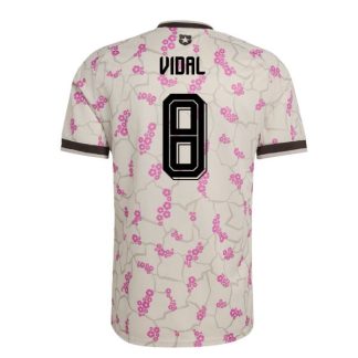 Nogometni dresi reprezentance Čile SP 2026 Gostujoči tisk Arturo Vidal 8