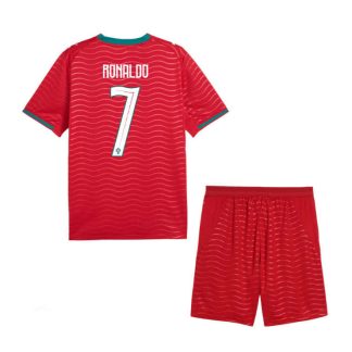 Nogometni dresi za otroke Portugalska SP 2026 Cristiano Ronaldo #7 Domači