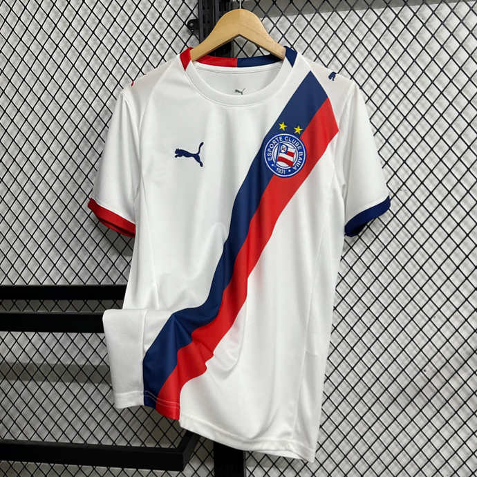 Poceni dres Bahia Domači 2026/27 bela Kratek Rokav