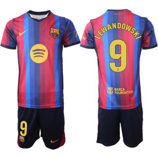 Poceni dres kompleti FC Barcelona 2026-27 Robert Lewandowski #9 Domači
