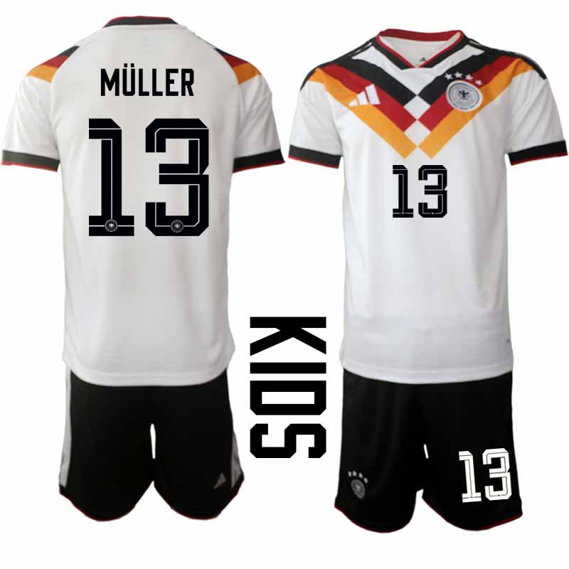 Poceni dres Nemčija DFB SP 2026 Thomas Müller #13 Domači za otroke