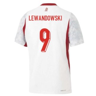 Poceni dres Poljska Domači 2026/27 Robert Lewandowski #9 Kratek Rokav