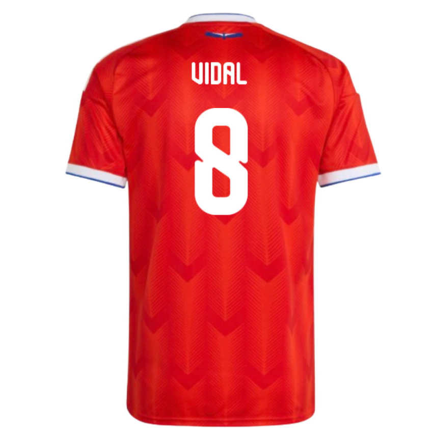 Poceni Nogometni dresi reprezentance Čile SP 2026 Arturo Vidal #8 Domači