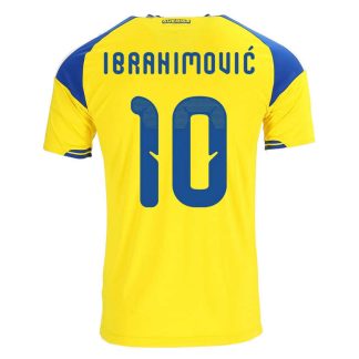 Poceni Nogometni dresi reprezentance Zlatan Ibrahimović #10 Švedska Domači SP 2026