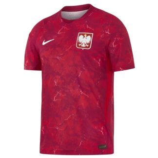 Poljska Gostujoči 2026/27 Moški Nogometni dresi Kratek Rokav rdeča