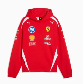 2026 Moški majica Scuderia Ferrari F1 Voznikov pulover s kapuco