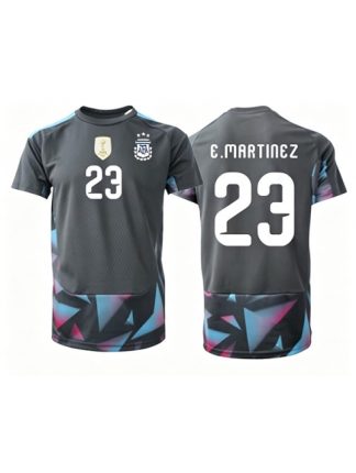 Moški Argentina SP 2026 Vratarski dres Emiliano Martinez #23 Domači Kratek rokav