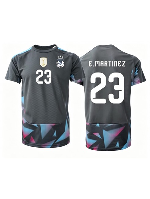 Moški Argentina SP 2026 Vratarski dres Emiliano Martinez #23 Domači Kratek rokav
