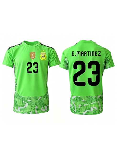 Moški Nogometni dresi Argentina SP 2026 reprezentance Emiliano Martinez #23 Vratar Gostujoči