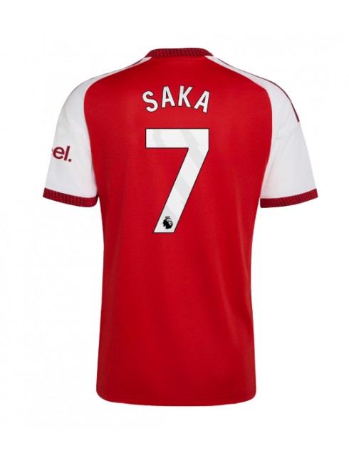 Moški Nogometni dresi Arsenal Bukayo Saka #7 Domači 2026-27 rdeča