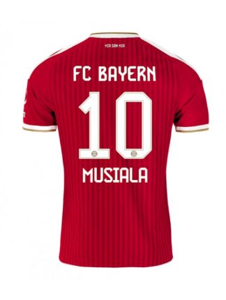 Jamal Musiala #10 Moški Nogometni dresi Bayern Munich Domači 2026-27 Kratek rokav