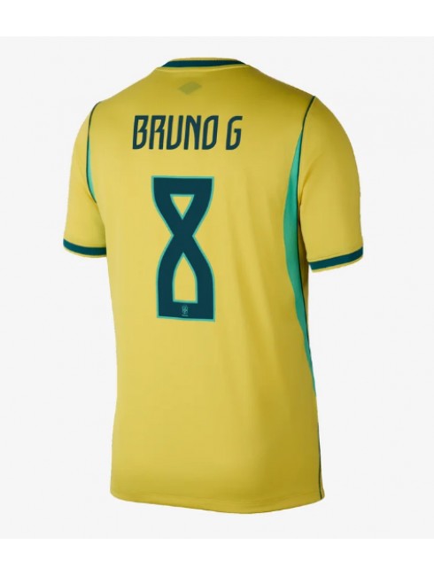 Poceni Nogometni dresi Brazilija SP 2026 Bruno Guimaraes #8 Domači