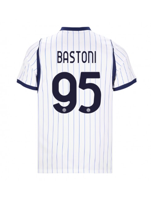 Moški Nogometni dresi Inter Milan 2026-27 Alessandro Bastoni #95 Gostujoči bela