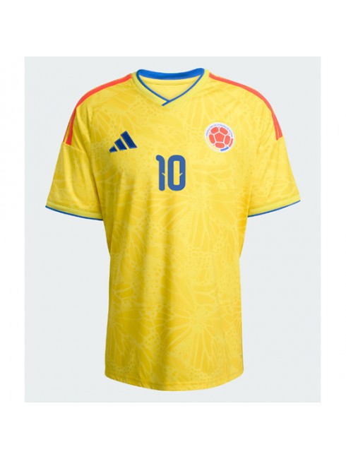 Nogometni dresi prodaja Kolumbija SP 2026 James Rodriguez #10 Domači rumena
