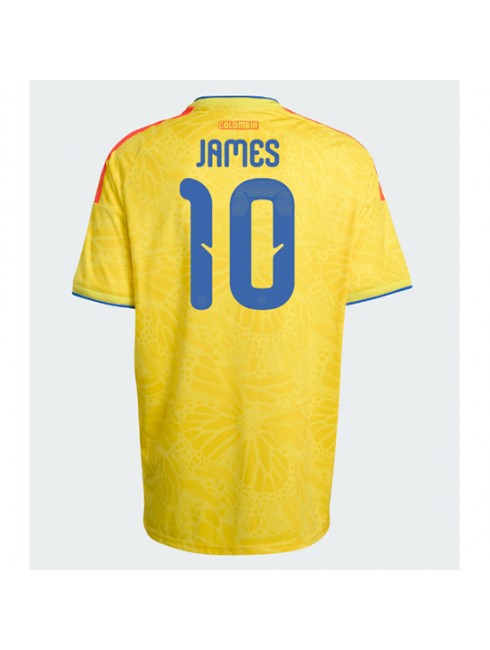 Nogometni dresi prodaja Kolumbija SP 2026 James Rodriguez #10 Domači rumena