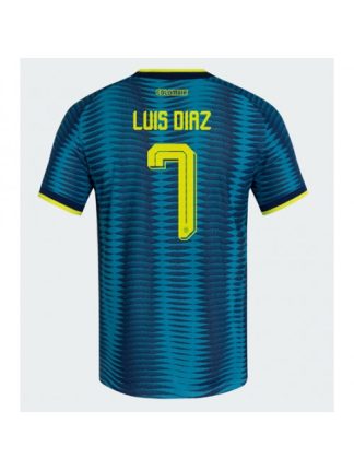 Luis Diaz #7 Moški Nogometni dresi Kolumbija SP 2026 Gostujoči Kratek rokav