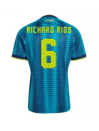 Moški Nogometni dresi Kolumbija SP 2026 Richard Rios #6 Gostujoči Kratek rokav