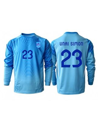 Moški Vratarski dres Španija SP 2026 Unai Simon #23 Domači Dolgi rokav