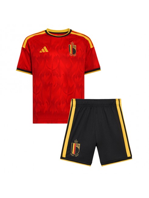Otroški Nogometni dresi kompleti Belgija SP 2026 Matias Fernandez-Pardo #26 Domači