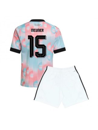 Otroški Nogometni dresi kompleti Belgija SP 2026 Thomas Meunier #15 Gostujoči