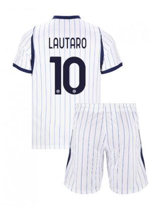 Nogometni dresi kompleti za otroke Inter Milan 2026-27 Lautaro Martinez #10 Gostujoči