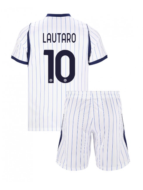 Nogometni dresi kompleti za otroke Inter Milan 2026-27 Lautaro Martinez #10 Gostujoči