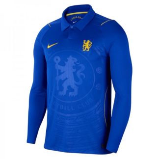 Moški Nogometni dresi Chelsea Domači 2026-27 modra Dolgi Rokav