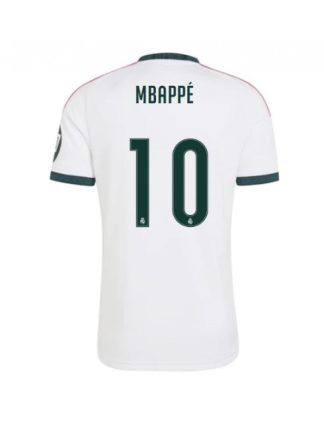 Moški nogometni dresi Real Madrid 2026-27 Kylian Mbappe #10 Domači Kratek Rokav