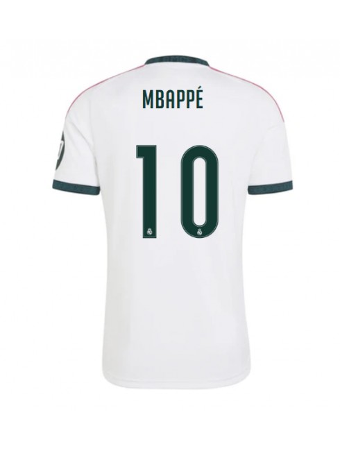 Moški nogometni dresi Real Madrid 2026-27 Kylian Mbappe #10 Domači Kratek Rokav