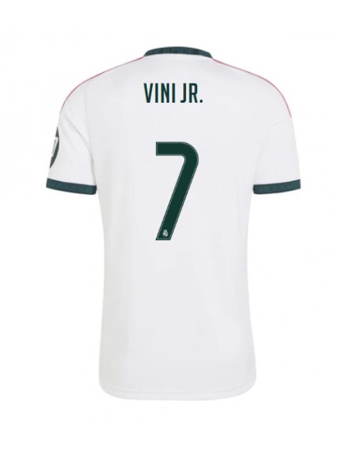 Moški nogometni dresi Real Madrid 2026-27 Vinicius Junior #7 Domači Kratek Rokav