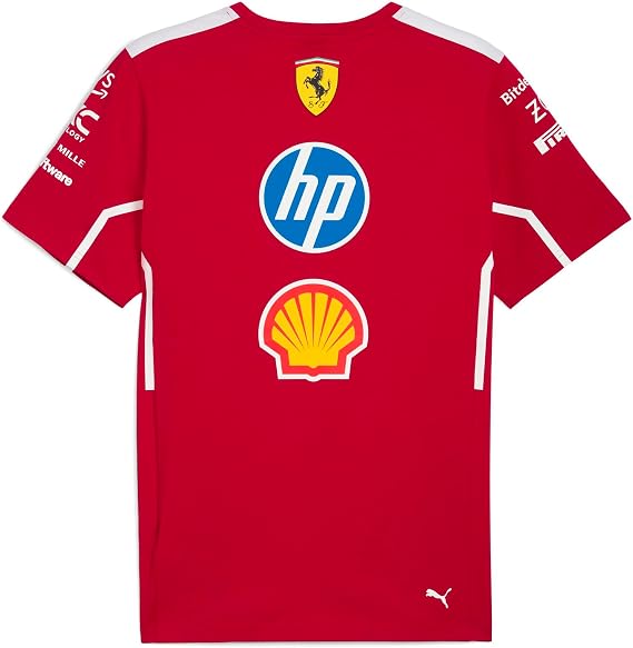 Moški Nogometni dresi Scuderia Ferrari HP rdeča-1