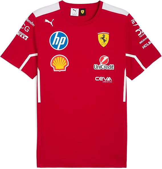 Moški Nogometni dresi Scuderia Ferrari HP rdeča