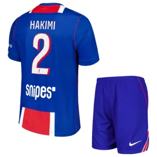 Otroški Nogometni dresi kompleti Paris Saint-Germain PSG Achraf Hakimi #2 Domači 2026/27