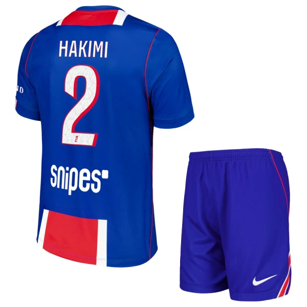 Otroški Nogometni dresi kompleti Paris Saint-Germain PSG Achraf Hakimi #2 Domači 2026/27