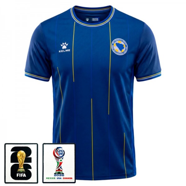 Poceni dres Bosna in Hercegovina SP 2026 Domači z značko modra
