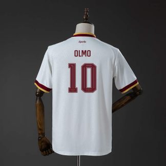 Poceni nogometni dresi Španija SP 2026 Dani Olmo #10 Gostujoči– izdaja prvakov