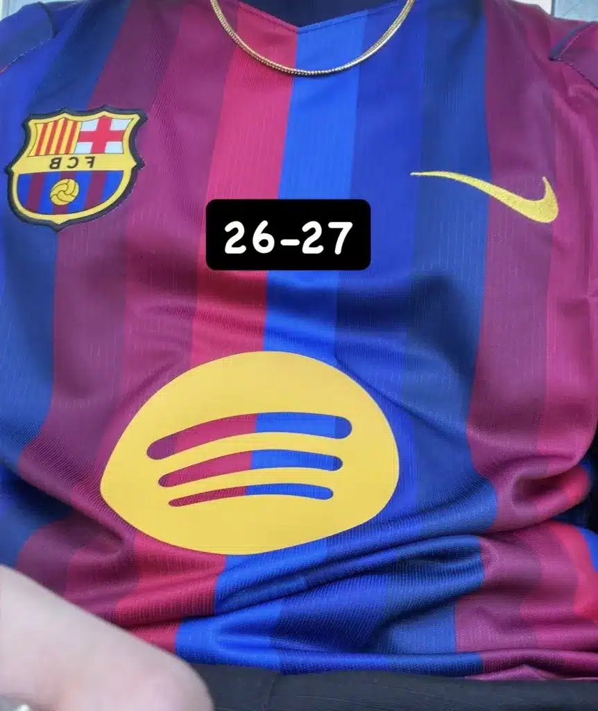 FC Barcelona 26-27 dresi