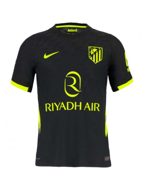 Moški Nogometni dresi Atletico Madrid Julian Alvarez #19 Gostujoči 2026-27 črna in zelena