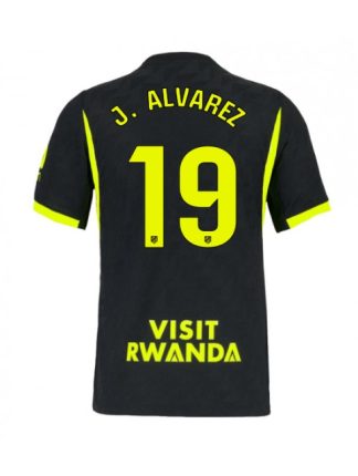Moški Nogometni dresi Atletico Madrid Julian Alvarez #19 Gostujoči 2026-27 črna in zelena