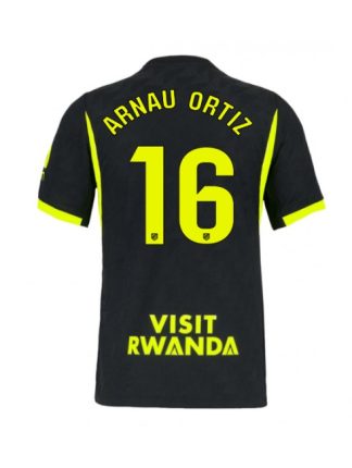 Črna in zelena Nogometni dresi Atletico Madrid Nahuel Molina #16 Gostujoči 2026-27