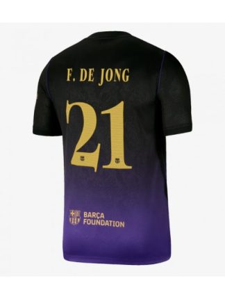 Moški Nogometni dresi Barcelona Frenkie de Jong #21 Gostujoči 2026-27 Kratek rokav