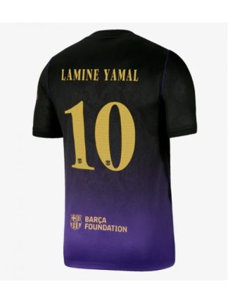 Moški Nogometni dresi Barcelona Lamine Yamal #10 Gostujoči 2026-27 Kratek rokav