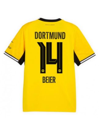 Moški Nogometni dresi 2026-27 BVB Borussia Dortmund Maximilian Beier #14 Domači
