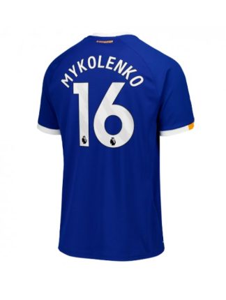 Moški Nogometni dresi Everton Vitaliy Mykolenko #16 Domači 2026-27 modra