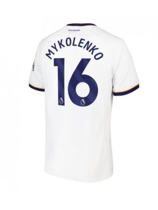 Moški Nogometni dresi Everton Vitaliy Mykolenko #16 Gostujoči 2026-27 bela