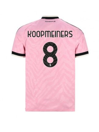 Moški Nogometni dresi Juventus Teun Koopmeiners #8 Gostujoči 2026-27 roza