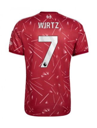 Poceni Nogometni dresi Liverpool Florian Wirtz #7 Domači 2026-27 rdeča