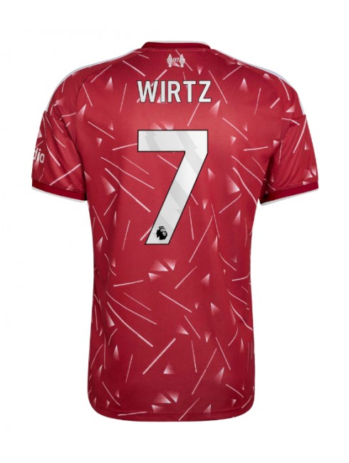 Poceni Nogometni dresi Liverpool Florian Wirtz #7 Domači 2026-27 rdeča